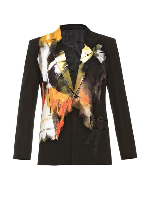 givenchy abstract paint blazer|Givenchy Blazers for Women .